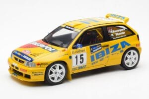SEAT Ibiza Kit Car Evo 2 #15 H. Rovanpera / R. Pietilanen Rally Monte Carlo 1998 Otto 1:18 OT445 Resin