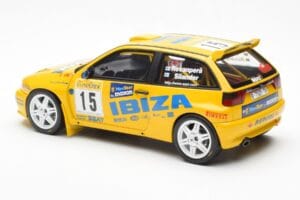 SEAT Ibiza Kit Car Evo 2 #15 H. Rovanpera / R. Pietilanen Rally Monte Carlo 1998 Otto 1:18 OT445 Resin — billede 5 af 6