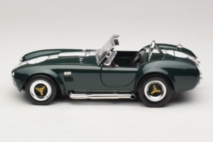 Shelby Cobra 427 S/C Mørkegrøn Hvide Striber Road Signature 1:18 92058-P1 Metal — billede 4 af 8