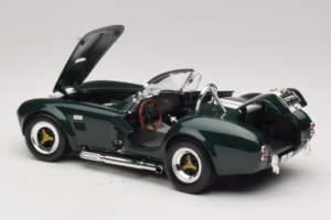 Shelby Cobra 427 S/C Mørkegrøn Hvide Striber Road Signature 1:18 92058-P1 Metal — billede 5 af 8