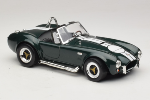 Shelby Cobra 427 S/C Mørkegrøn Hvide Striber Road Signature 1:18 92058-P1 Metal — billede 6 af 8