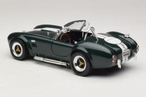 Shelby Cobra 427 S/C Mørkegrøn Hvide Striber Road Signature 1:18 92058-P1 Metal — billede 7 af 8