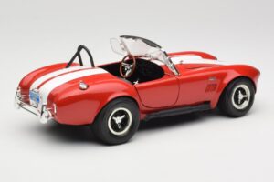 Shelby Cobra 427 S/C Guardsman Red ERTL 1:18 7369 Metal — billede 3 af 8