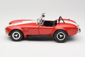 Shelby Cobra 427 S/C Guardsman Red ERTL 1:18 7369 Metal — billede 4 af 8