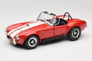 Shelby Cobra 427 S/C Guardsman Red ERTL 1:18 7369 Metal