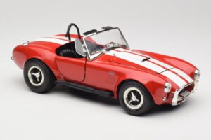 Shelby Cobra 427 S/C Guardsman Red ERTL 1:18 7369 Metal — billede 6 af 8