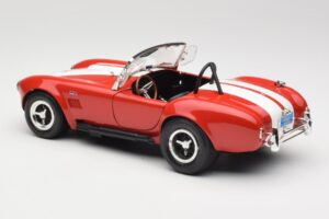Shelby Cobra 427 S/C Guardsman Red ERTL 1:18 7369 Metal — billede 7 af 8