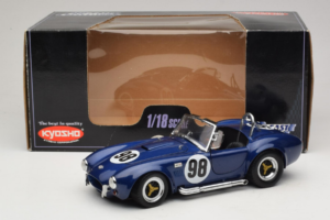 Shelby Cobra 427 S/C #98 Blå Kyosho 1:18 8838 Metal — billede 8 af 8