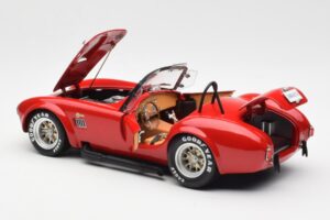 Shelby Cobra 427 S/C Rød Kyosho 1:18 08047R Metal — billede 5 af 8