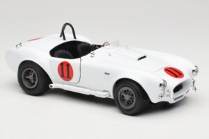 Shelby Cobra 427 S/C Hvid Auto World 1:18 AWSS104 Metal — billede 6 af 8