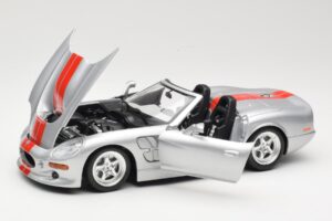 Shelby Series 1 Sølv Bburago 1:18 3323 Metal — billede 2 af 8