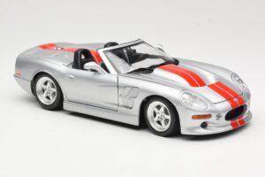 Shelby Series 1 Sølv Bburago 1:18 3323 Metal — billede 6 af 8