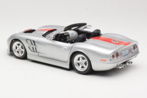 Shelby Series 1 Sølv Bburago 1:18 3323 Metal — billede 7 af 8