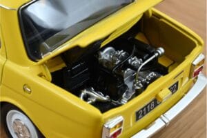 Simca 1000 LS Maya Gul Norev 1:18 185714 Metal — billede 3 af 4