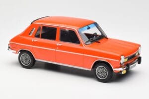 Simca 1100 TI Sumatra Rød Norev 1:18 185755 Metal — billede 4 af 6