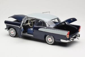 Simca Beaulieu 1 Blå Norev 1:18 185731 Metal — billede 5 af 8
