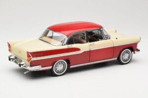 Simca Chambord Rød & Elfenben Norev 1:18 185721 Metal — billede 3 af 8