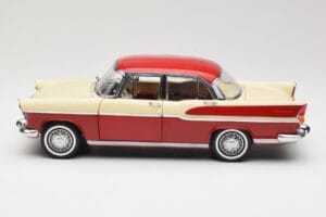 Simca Chambord Rød & Elfenben Norev 1:18 185721 Metal — billede 4 af 8