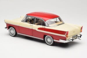 Simca Chambord Rød & Elfenben Norev 1:18 185721 Metal — billede 7 af 8