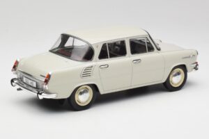 Skoda 1000 MB Grå & Hvid MCG 1:18 MCG18275 Metal — billede 2 af 6