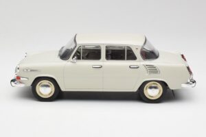 Skoda 1000 MB Grå & Hvid MCG 1:18 MCG18275 Metal — billede 3 af 6