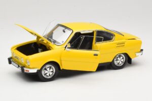 Skoda 110R Coupe Gul Abrex 1:18 118ABS-707GK Metal — billede 2 af 8
