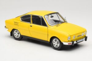 Skoda 110R Coupe Gul Abrex 1:18 118ABS-707GK Metal — billede 6 af 8