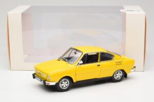 Skoda 110R Coupe Gul Abrex 1:18 118ABS-707GK Metal — billede 8 af 8