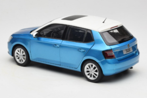 Skoda Fabia Mk3 Blå OEM 1:18 ZSF000004BLA Metal — billede 7 af 8