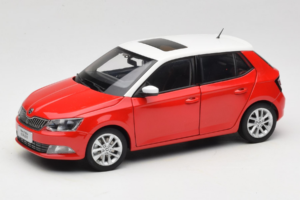 Skoda Fabia Mk3 Rød OEM 1:18 ZSF00004ROT Metal
