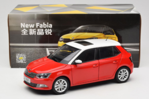 Skoda Fabia Mk3 Rød OEM 1:18 ZSF00004ROT Metal — billede 8 af 8