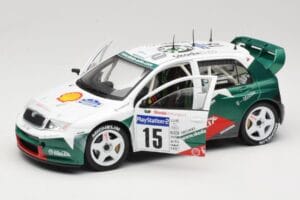 Skoda Fabia WRC #15 T. Gardemeister / P. Lukander WRC 1999 Solido 1:18 90457 Metal — billede 2 af 8