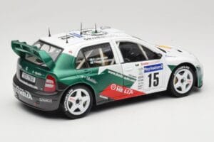 Skoda Fabia WRC #15 T. Gardemeister / P. Lukander WRC 1999 Solido 1:18 90457 Metal — billede 3 af 8
