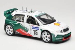 Skoda Fabia WRC #15 T. Gardemeister / P. Lukander WRC 1999 Solido 1:18 90457 Metal — billede 6 af 8