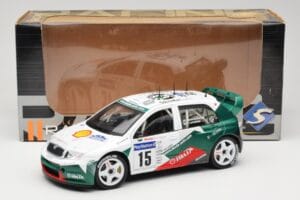 Skoda Fabia WRC #15 T. Gardemeister / P. Lukander WRC 1999 Solido 1:18 90457 Metal — billede 8 af 8