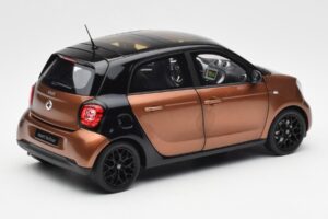 Smart Forfour W453 Sort Hazel Brun Norev 1:18 B66960299 Metal — billede 3 af 8
