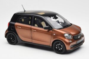 Smart Forfour W453 Sort Hazel Brun Norev 1:18 B66960299 Metal — billede 6 af 8