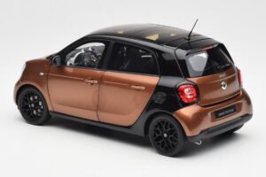 Smart Forfour W453 Sort Hazel Brun Norev 1:18 B66960299 Metal — billede 7 af 8