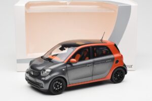 Smart Forfour W453 Lava Orange Grafit Grå Norev 1:18 B66960298 Metal — billede 8 af 8