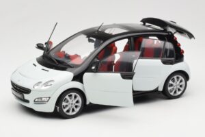Smart Forfour Hvid Kyosho 1:18 0019141V001C01Q00 Metal — billede 2 af 8