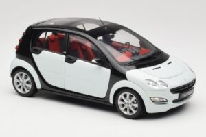 Smart Forfour Hvid Kyosho 1:18 0019141V001C01Q00 Metal — billede 6 af 8