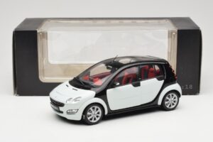Smart Forfour Hvid Kyosho 1:18 0019141V001C01Q00 Metal — billede 8 af 8