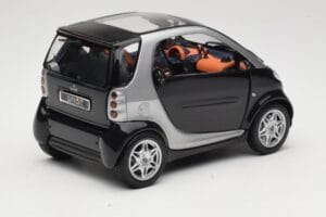 Smart Fortwo Sort Kyosho 1:18 0004830V000C08Q00 Metal — billede 3 af 8