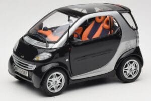 Smart Fortwo Sort Kyosho 1:18 0004830V000C08Q00 Metal