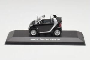 Smart Fortwo Cabrio Dyb Sort Minichamps 1:43 Q0022561V001C18Q00 Metal
