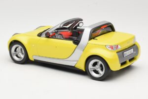 Smart Roadster 452 Gul Bburago 1:18 34099-M2 Metal — billede 7 af 8