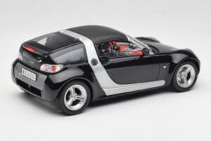 Smart Roadster Mørkeblå Bburago 1:18 34917 Metal — billede 3 af 8