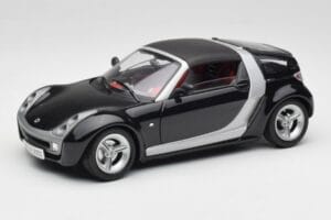Smart Roadster Mørkeblå Bburago 1:18 34917 Metal