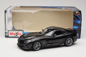 SRT Viper GTS Sort Maisto 1:18 31128 Metal — billede 8 af 8