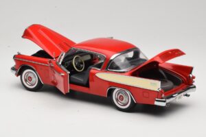 Studebaker Golden Hawk Apache Red Motor City 1:18 80009 Metal — billede 5 af 8